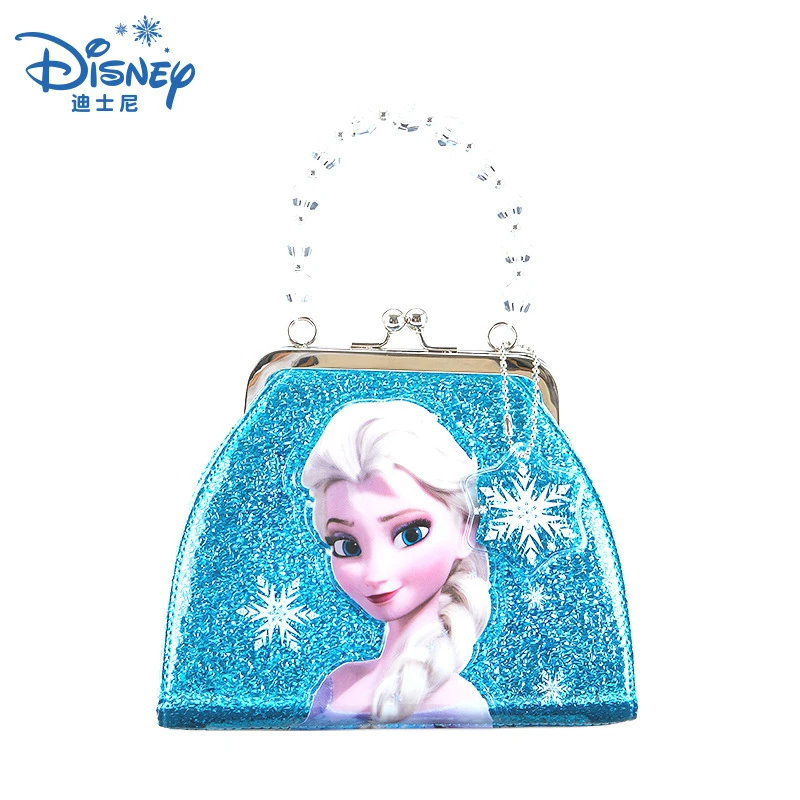 Disney Frozen 2 сумки Снежная королева принцесса Анна Эльза Детская сумка модные хозяйственные сумки для девочек Рождественский подарок - Цвет: FZ077-1