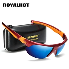 RoyalHot, мужские, женские, поляризационные, с красной подошвой, спортивные солнцезащитные очки, Ретро стиль, солнцезащитные очки, 900218