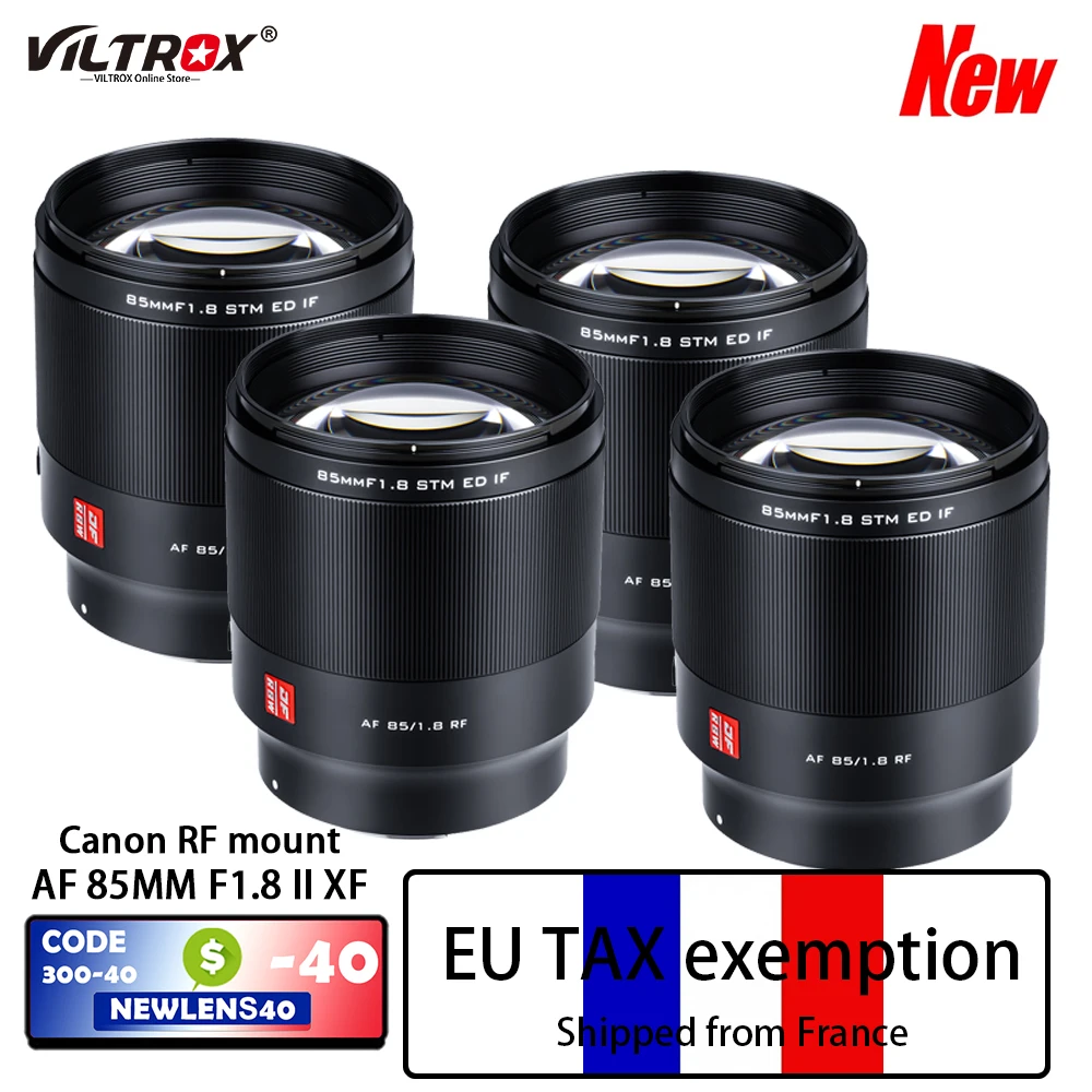 VILTROX 85 мм F1.8 портретный объектив с автофокусом и большой апертурой AF для