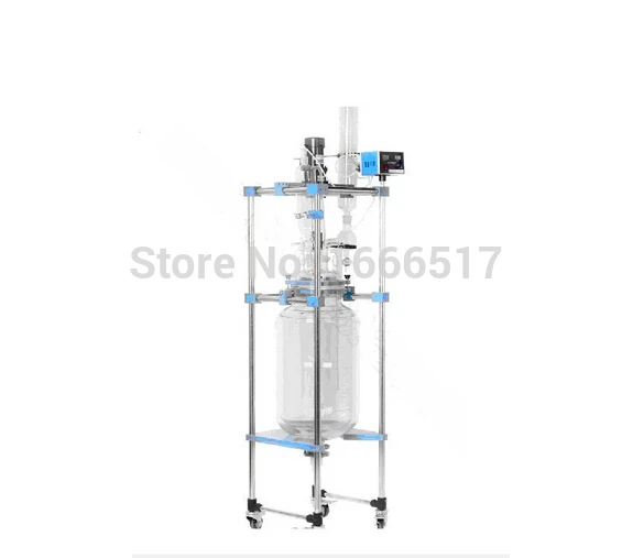

20L Lab Jacketed Glass Reactor Vessel Explosion pro customizable High quality NE