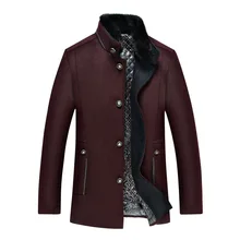 Новинка, шерстяное пальто с воротником, Мужская ветровка, парки, Тренч, Мужская зимняя теплая плотная Шерстяная Куртка, длинное пальто, куртка zoeva