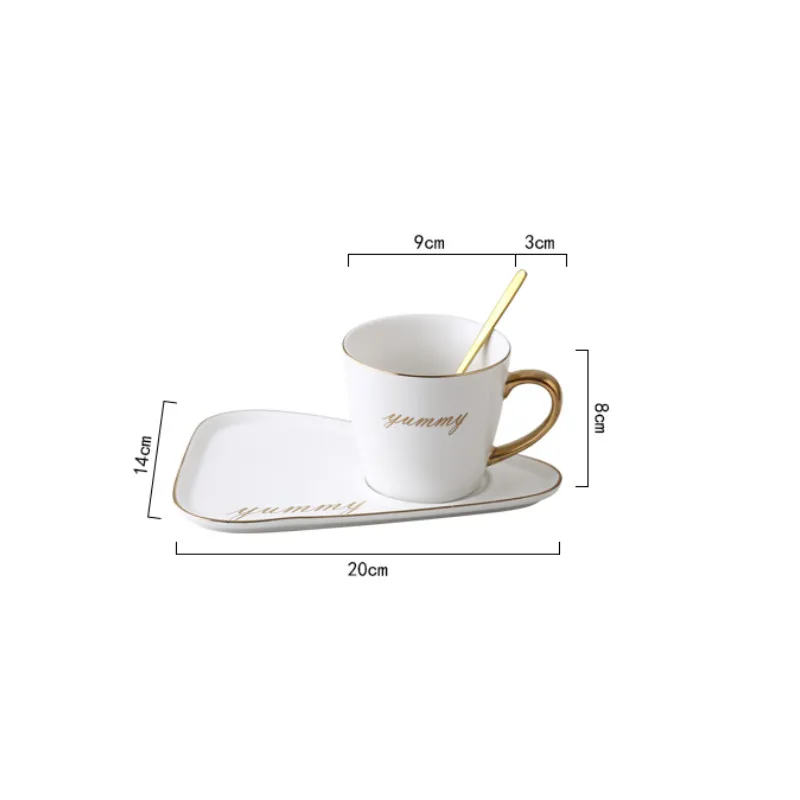 Tasse à Café Piano Céramique 200 Ml - Avec Soucoupe Et Cuillère | Pour Amateurs De Musique, Cadeau