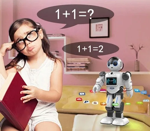 New 2Million Camera Smart Robot Voice Control interactive Robot Children's Educational Robots Learning Machine Robots Toys gifts
