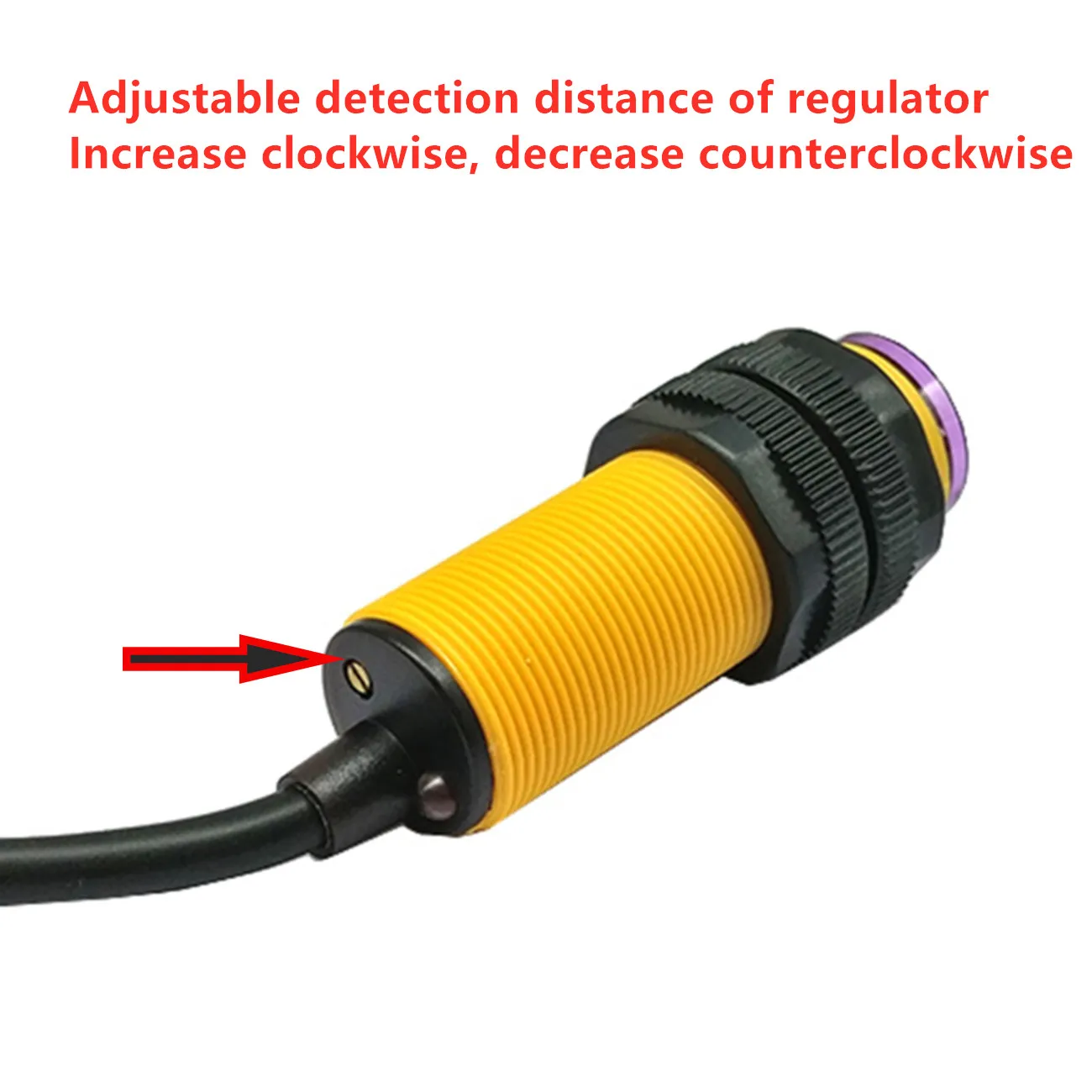 Smart Car Robot E18-D80NK Infrared Obstacle Avoidance Photoelectric Sensor Proximity Switch 3-80cm Detection Range Adjustable