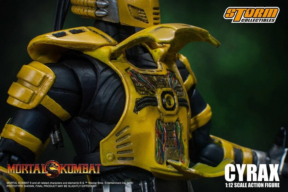 1/12 CYRAX mortoвсего Kombat/DCMK002 Mortal Combat Figure Set 6 ''модель куклы Коллекция праздничный подарок