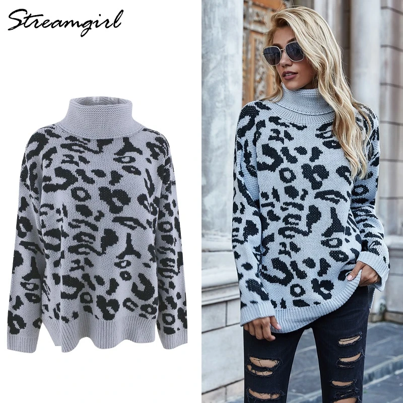 Long cheetah sweater Clearance