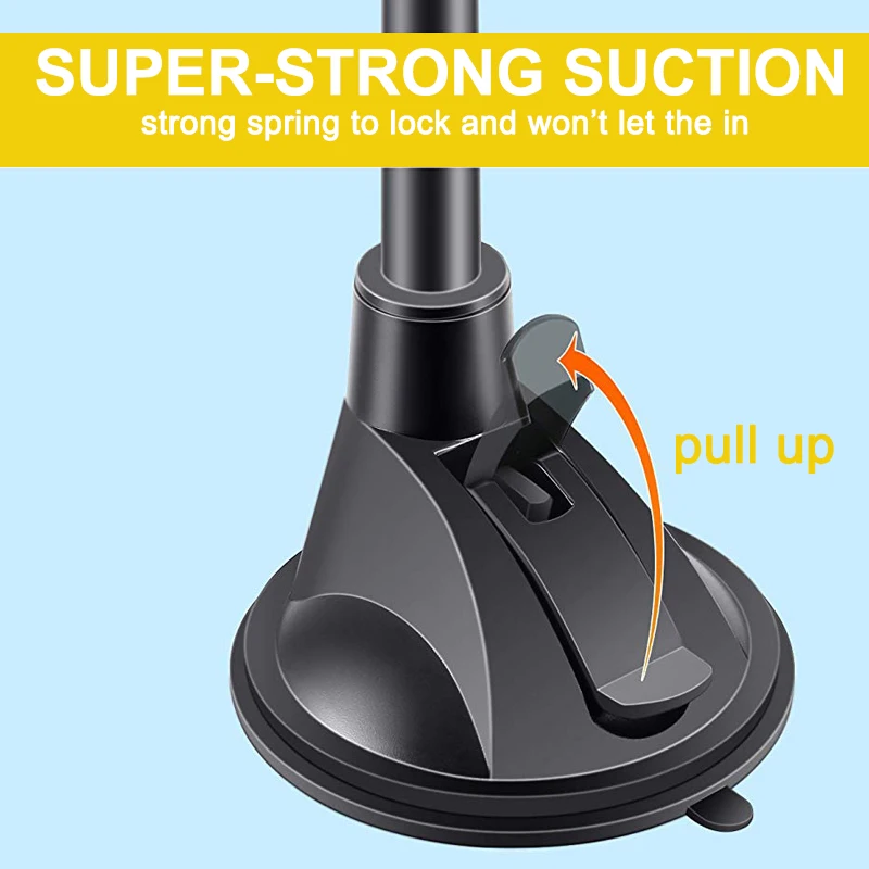  Universal Magnetic Car Phone Holder Long Arm Car Dashboard Phone Stand Strong Magnet Car Cellphone 