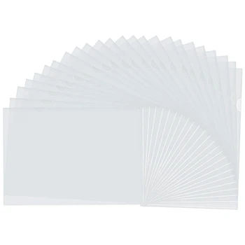 

100 Pack Clear Document Folder Copy Safe Project Pocket Letter/ A4 Size