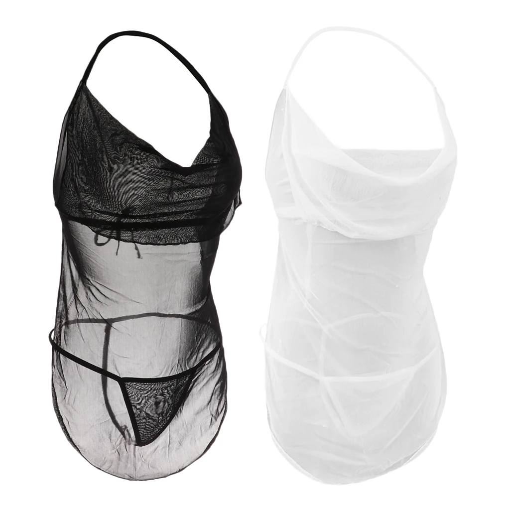 

Ladies Sexy Nightwear Lingerie Dress Underwear Babydoll Sleepwear G-string Thongs Underwear outfit for Woman Cosplay Nightgown
