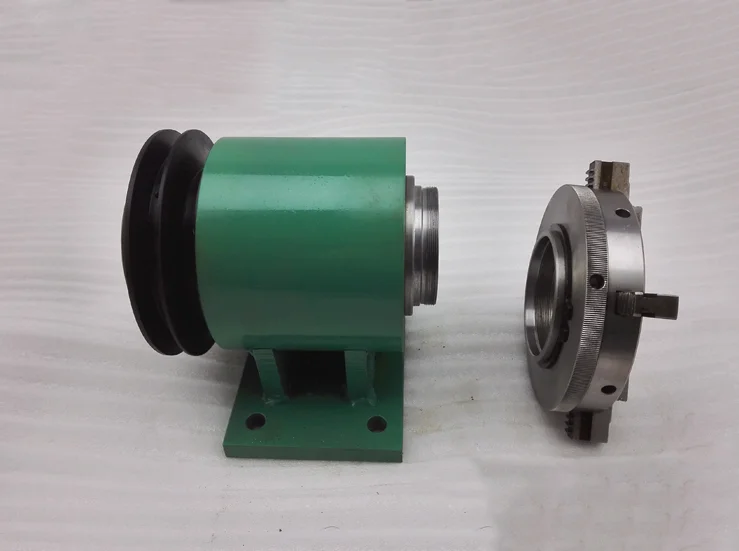 Woodworking DIY lathe spindle lathe 125, beads machine, the through-hole: 60mm / optional tailstock