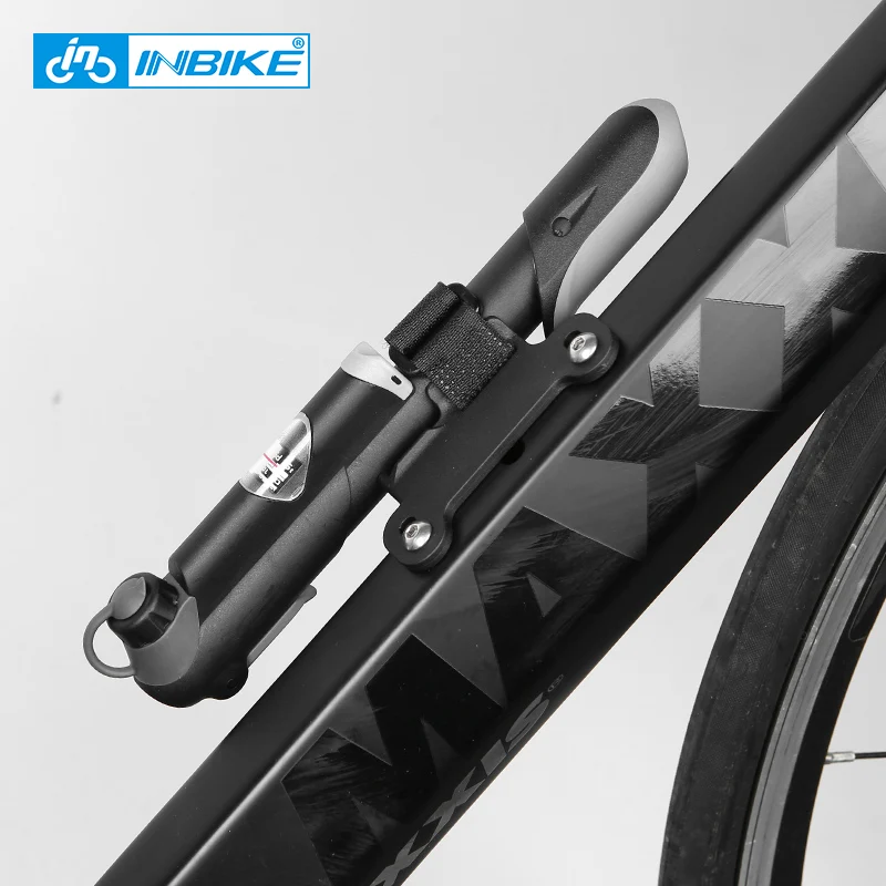 INBIKE мини портативный велосипедный насос с манометром дорожный велосипед MTB