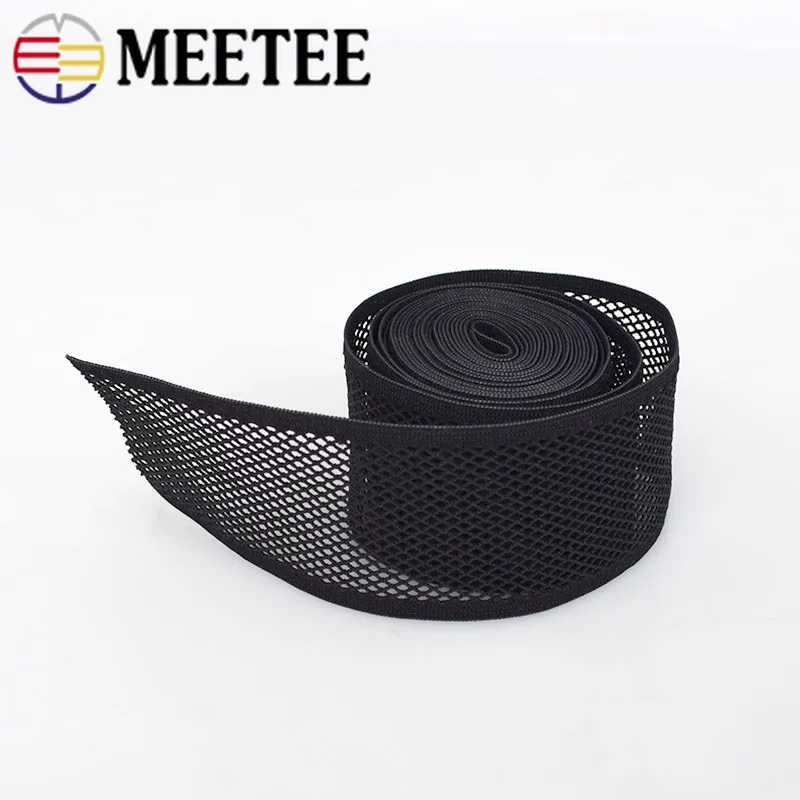 9Yards Mesh Elastic Webbing Girdles Skirts Soft Skin Stretching Band Baby Clothing Sewing Rubberbands DIY Accessories|Тесьма| |