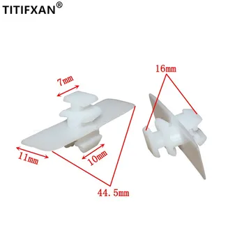 

10PCS Car door protection clamp bottom edge skirt trim wheel arch frame interior panel plastic fastener clips for Mercedes-Benz