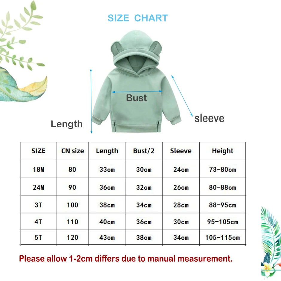 Orangemom Baby Boys Girls Clothes Winter Spring Cute Hoodies Korean kids Hoodie Thicken Fleece Sweatshirt Children's clothing images - 6