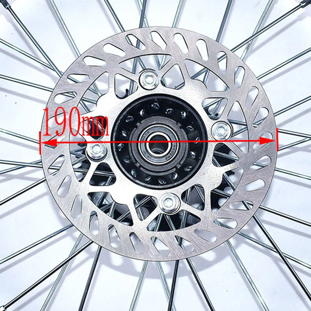 1.60-17 inch Front Rear Rims Aluminum Alloy Wheel with sprocket disc brake For KLX CRF Kayo BSE Dirt Pit Bike Motorcycle - Image 6