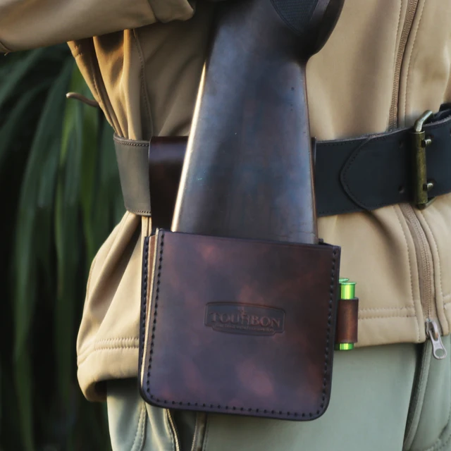 Sacca Per Fucile Tourbon Verde-Marrone - Custodia Spezzata Con Tracolla 123 Cm - Foto 6