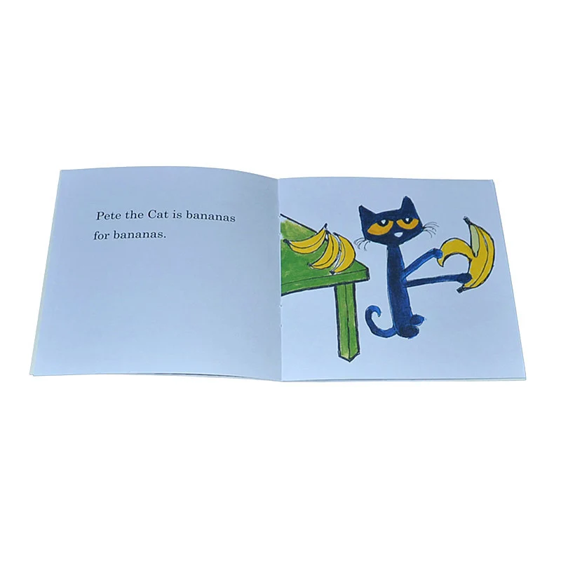 Я могу читать книги с детскими сказками Pete The Cat Kids Детская просвещенная книга для