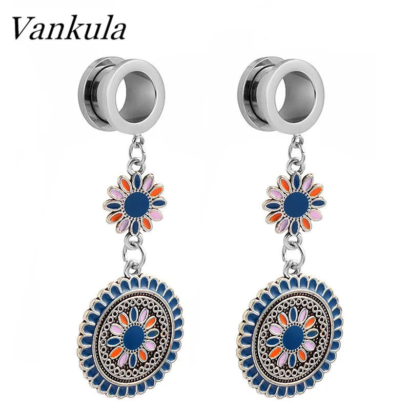 Vankula 2 шт. горячая Распродажа Висячие Шпильки Для Пирсинга Ушей расширитель