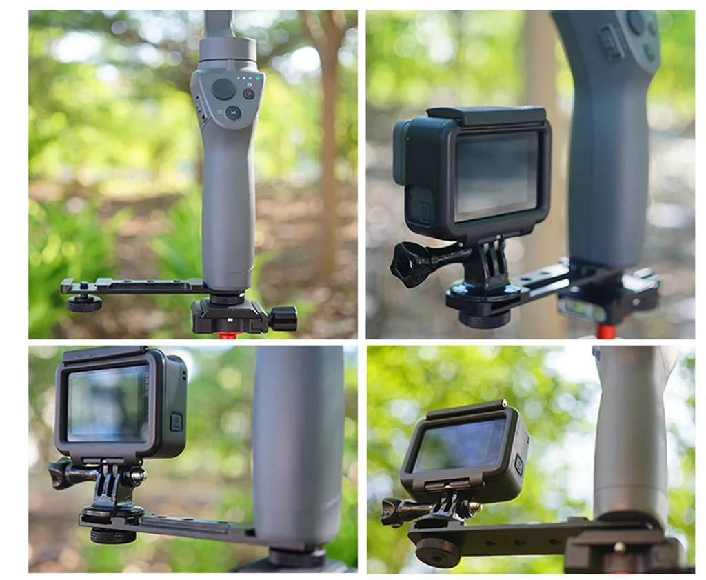 1 комплект Автомобильный держатель телефона для DJI Osmo Mobile 2/3 ручной 3-осевой и портативный монопод с шарнирным замком стабилизатор для смартфона