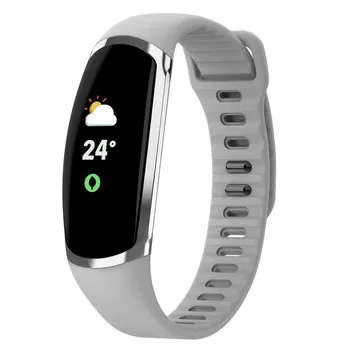 

Touch Screen Heart Rate Blood Pressure Blood Oxygen Monitoring Movement Smart Meter Bracelet