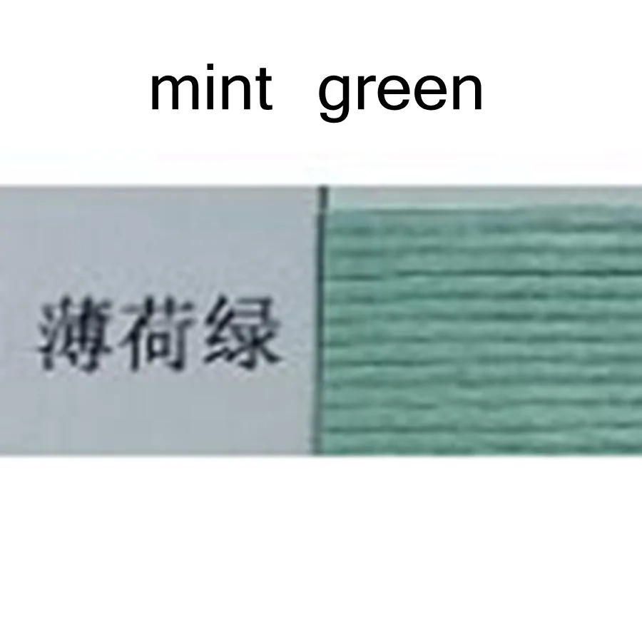 mint green 20 м/лот ротанговая бумага пряжа шнур для вязания мешок корзина гибкие Ручной Работы Соломенная веревка DIY украшения дома аксессуары - Цвет: mint green