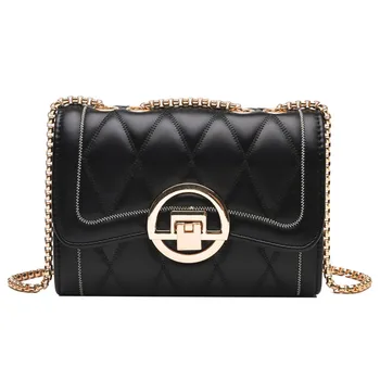 

Classical Female Crossbody Quilted Flap Bag Luxury Designer Crossbody Bag for Travel Party Elegant Chain Bags Ladies Handbag