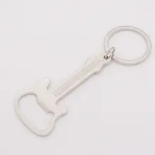 Металлическая открывашка для бутылок в виде гитары креативный брелок реклама рекламные подарки открытие активности подарок настраиваемый