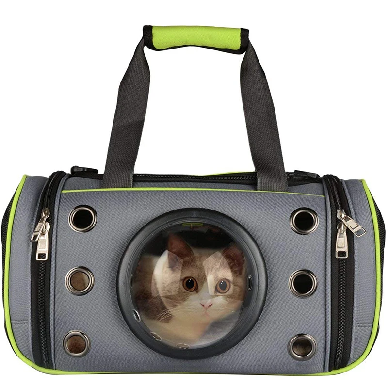 Космическая капсула космонавта рюкзак для кота пузырьковое окно котенка щенка
