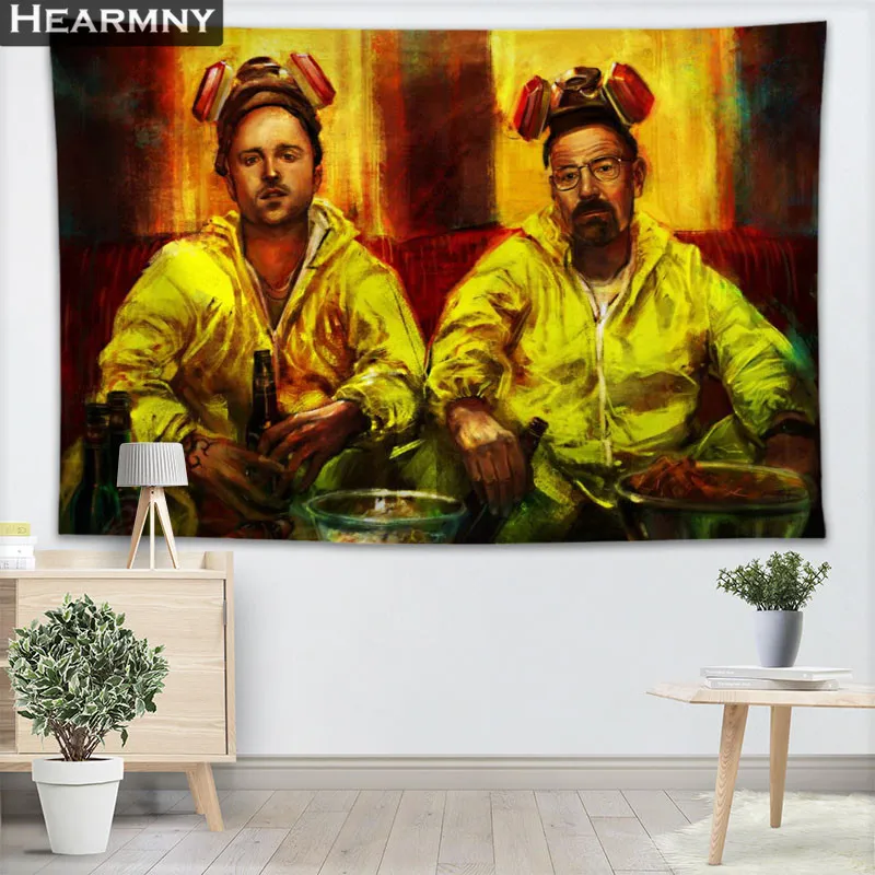 

New Breaking Bad Wall Hanging Tapestry Sheets Home Decorative Tapestries Beach Towel Yoga Mat Blanket Table Cloth Wall Tapestry