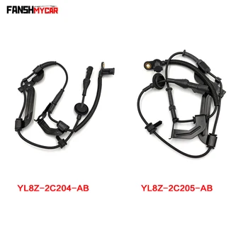 

2pcs YL8Z-2C204-AB + YL8Z-2C205-AB Front Left &Right ABS Wheel Speed Sensor For Ford Escape Mercury Mariner Mazda Tribute