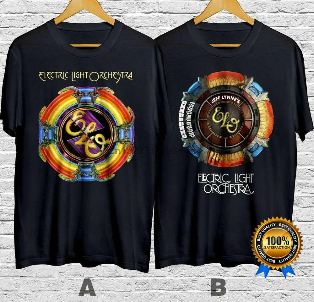 ELO Electric Light Orchestra Rock Group T-Shirt Cotton 100% S-4XL Fast Shipping AliExpress Mobile