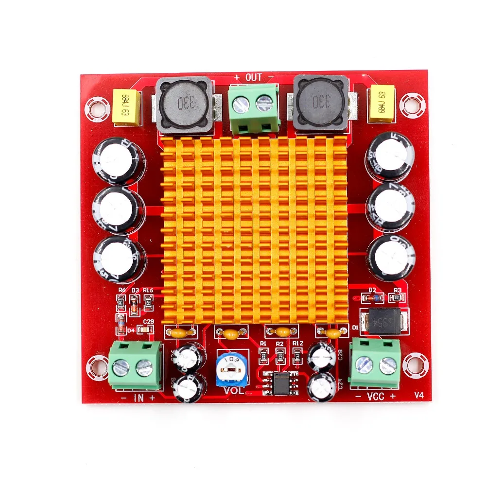 XH-M544 DC 12V 24V 150W TPA3116DA TPA3116 D2 одноканальный цифровой усилитель мощности Плата