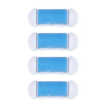 

4pcs Foot File Refills Easy to Replace Ergonomic Roller Replacements Dead Skin Removal Head Callus Remover Refills Roller Heads