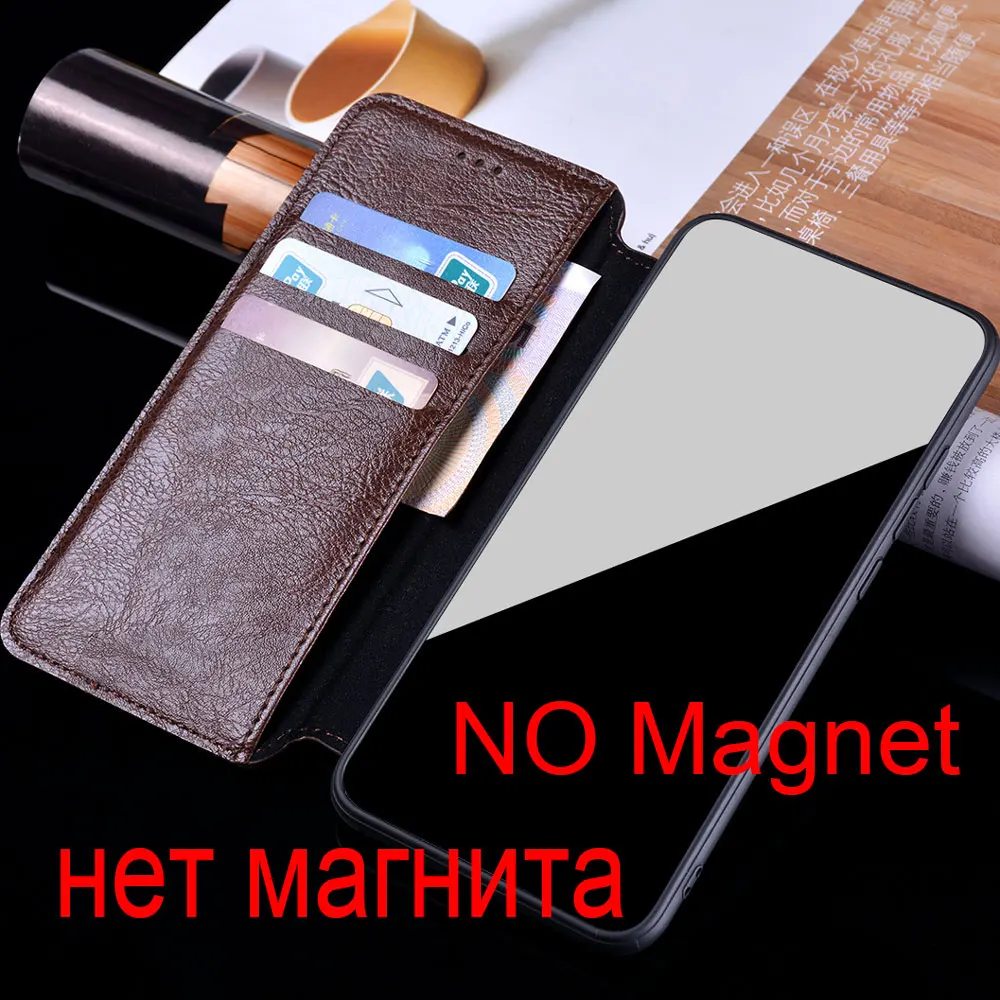 Чехол для huawei honor 8A 8X 8C роскошный винтажный кожаный чехол с 3 отделениями карт