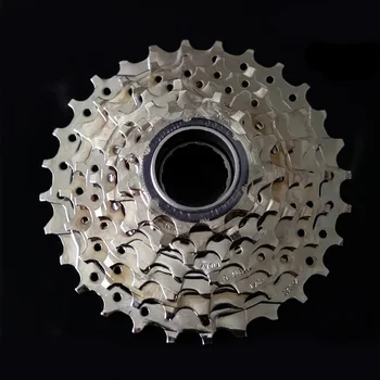 

7 Speed Replacement Flywheel Parts Tool Nickel Plate Screw On 11-28T Bicycle Freewheel Durable Riding Mountain Bike For Shimano