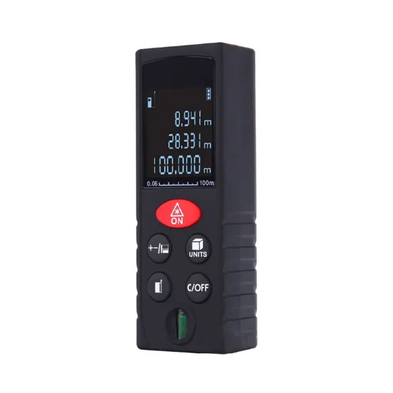 40-100M Digital Laser Rangefinder Vertical Bubble Electronic Tape Range Finder 40-100M Digital Laser Rangefinder Vertical Bubble Electronic Tape Range Finder