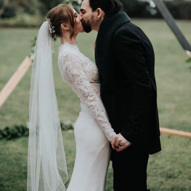 high-neck-mermaid-wedding-dresses-country-garden-long-sleeves-lace-muslim-bridal-g   owns-vestido-de-novia