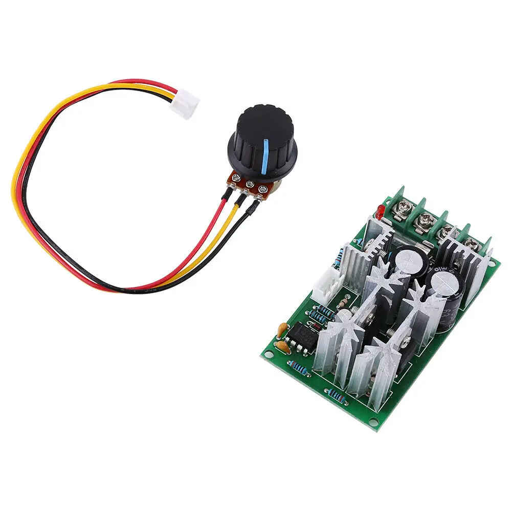 Универсальный регулятор скорости двигателя 20A DC 10 60V PWM HHO RC контроллер