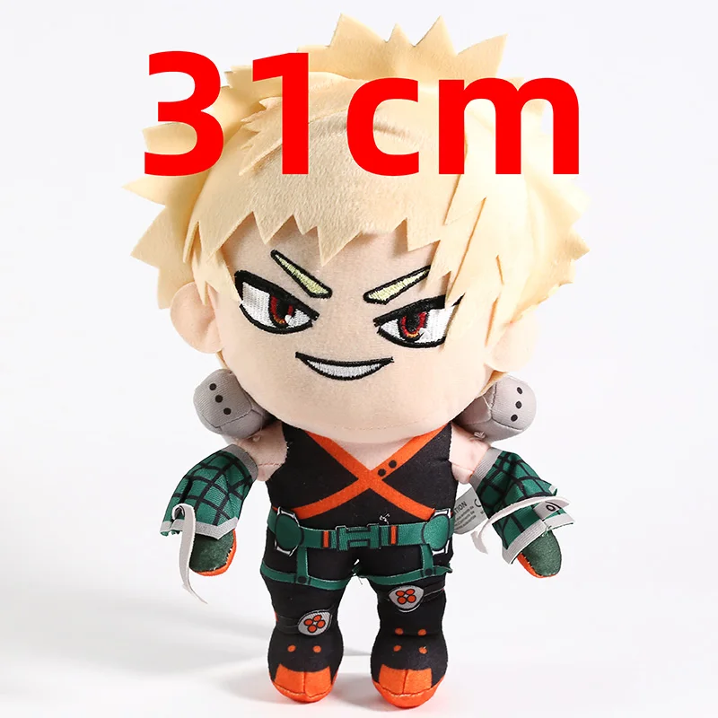 My Hero Academy Izuku Midoriya Bakugou катсуки плюшевые игрушки мягкие куклы 1" 31 см - Цвет: Bakugou Katsuki