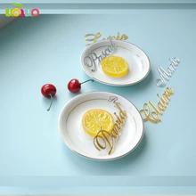 40 шт. заказное имя зеркало персонализированные 6 см Круглый Круг Babyshower Пригласительные открытки подарки для детей декор для вечеринки с любым языком