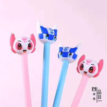 

32pcs Kawaii Gel Pens cute doll black gel ink pens for writing Cute stationery office school supplies 0.5mm