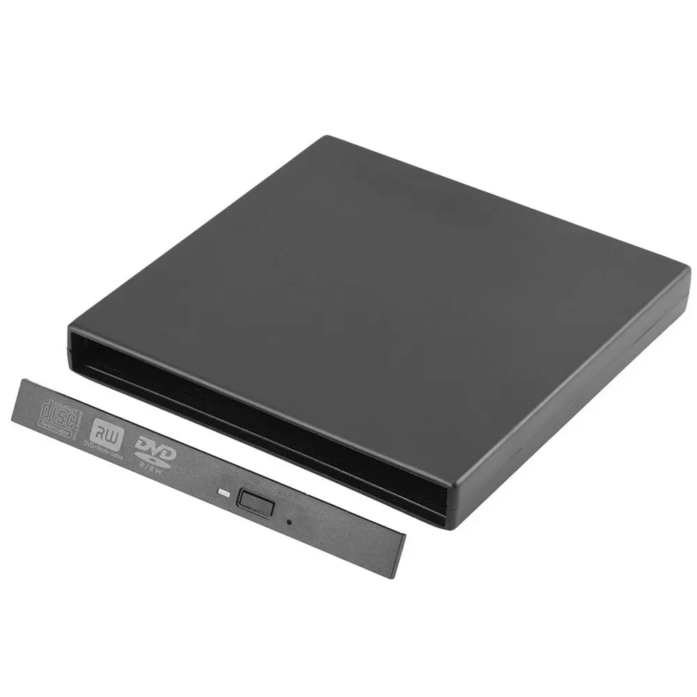 USB 2,0 cd-rom Настольный чехол с оптическим приводом 12,7 мм SATA 480 Мбит/с ноутбук ПК ABS DVD мобильный корпус Портативный диск