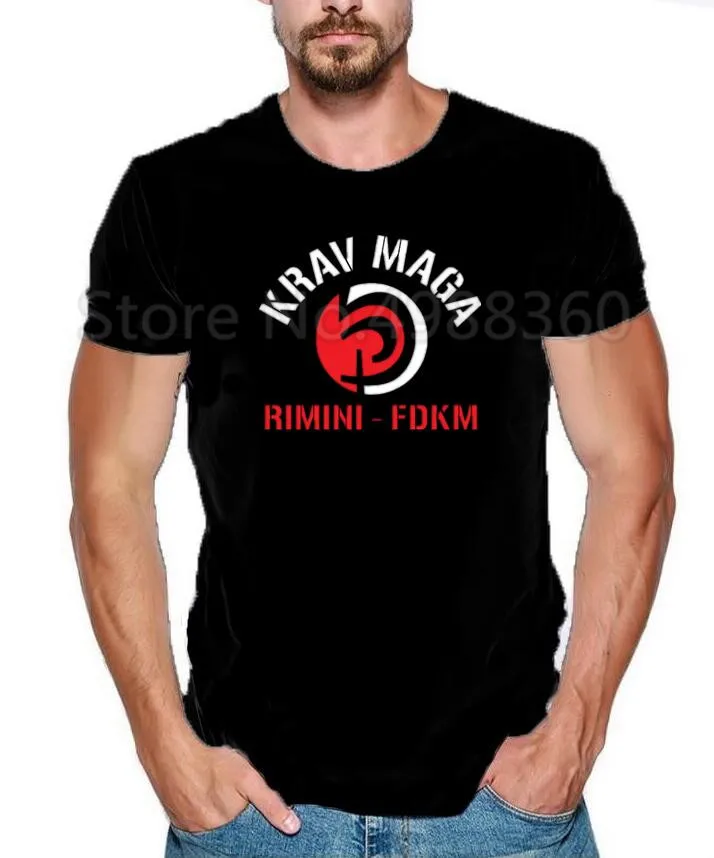 Летняя мужская футболка с коротким рукавом новинка Israel Krav maga футболки для мужчин