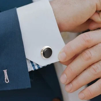 

6pcs Threshold Button Cuff Suits Cufflinks Set Shirt Button Studs for Mens Formal Business Classic Wedding