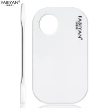 Макияж дизайн ногтей акриловая палитра шпатель стержень гель смешивание крема пигменты основа глаз ShadowStainless косметический маникюрный набор инструментов