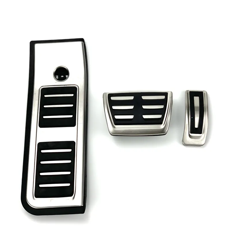 Стайлинг автомобиля Спортивная подставка для ног из нержавеющей стали топливная