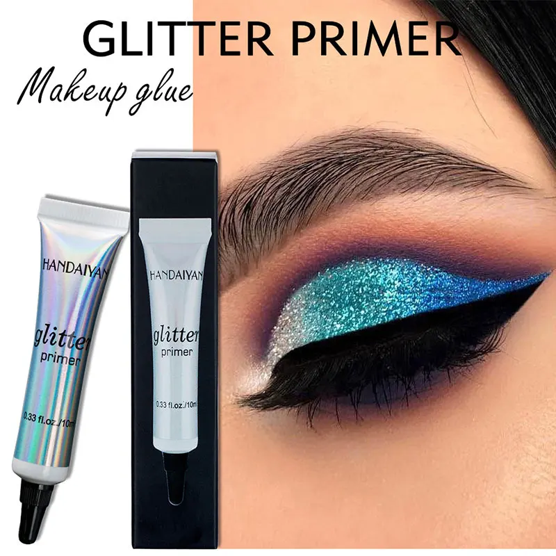 Long Lasting Glitter Glue Eye Shadow Primer Concealer Makeup Cream Eyelid Waterproof Women Base Korean Cosmetics | Красота и здоровье