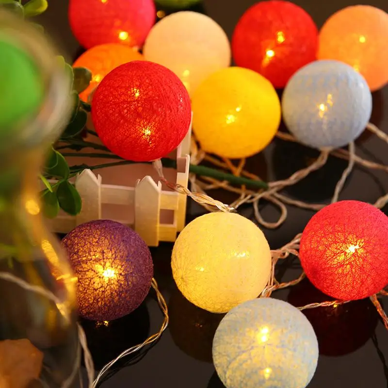 

Aladin Gorgeous 4.5M 35LED Cotton Ball String Light Xmas Christmas Wedding