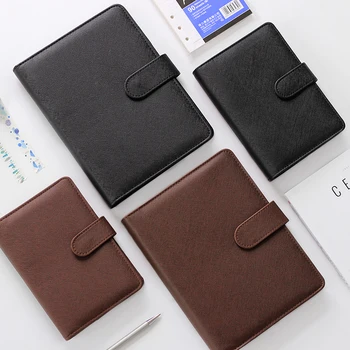 

Notebook Loose-leaf Detachable Buckle Ring Thickening filofax A5 Business Notebook Stationery Office A6 Workbook