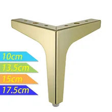 4pcs Metal Furniture Legs Square Cabinet Sofa Support Foot Golden for Bed Riser Metal Table Legs Furniture Accessories 4pcs Metal Furniture Legs Square Cabinet Sofa Support Foot Golden for Bed Riser Metal Table Legs Furniture Accessories